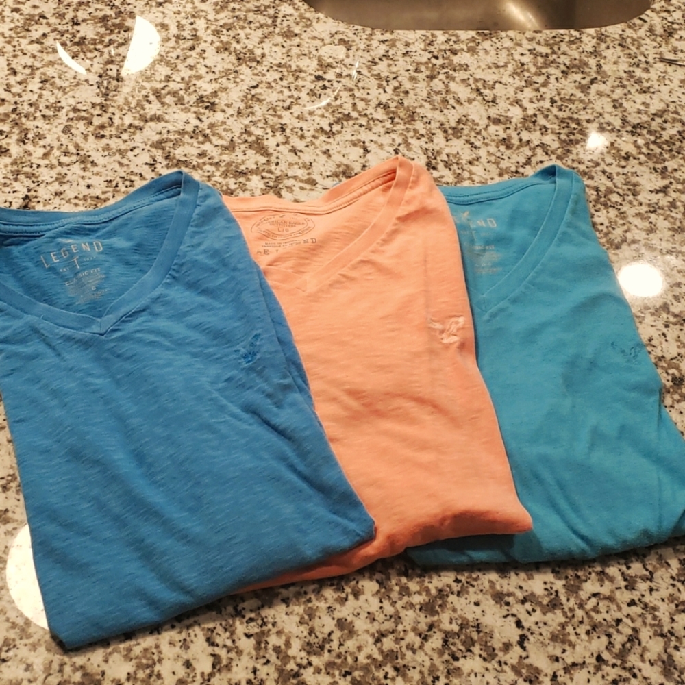 American Eagle legend V neck shirt